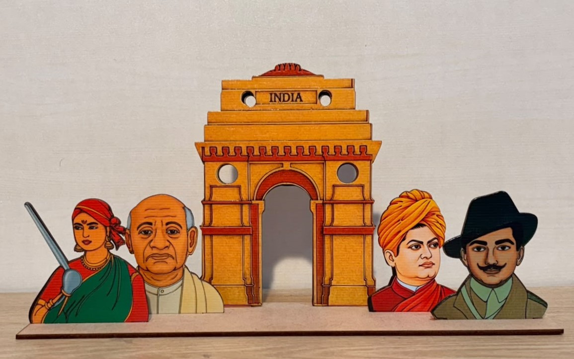 Indian Freedom Fighters Cutout